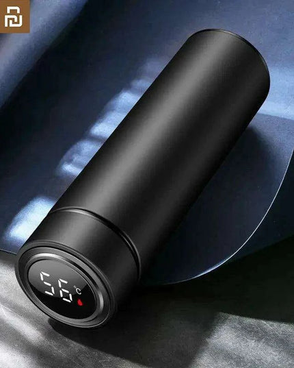 LED Temperature Display Smart Stainless Steel Thermos - 500ML Business Travel Companion