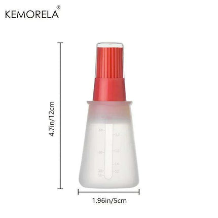 Silicone Oil Brush and Lid Set: Your Essential Companion for High-Temperature Cooking and BBQ