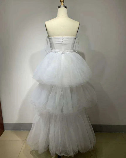 Radiant Crystal-Embellished Bodycon Maxi Dress