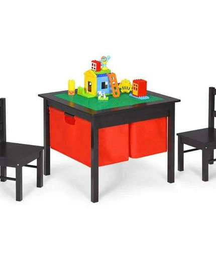 Creative Kids' Play and Study Table Set with Storage - Engaging Furniture for Educational Fun