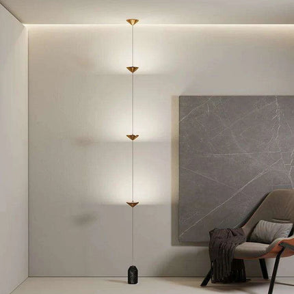 Contemporary Cordless Floor Lamp for Elegant Bedroom and Living Room Lighting