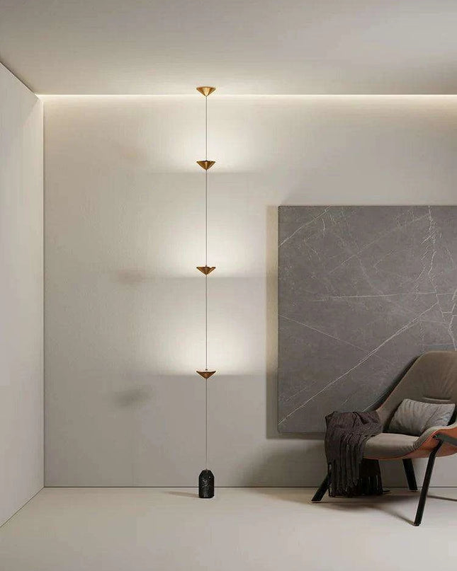 Contemporary Cordless Floor Lamp for Elegant Bedroom and Living Room Lighting