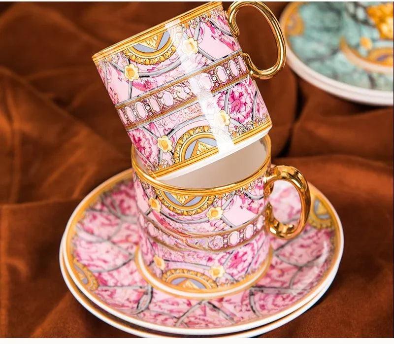 Luxurious Porcelain Coffee Pair Set