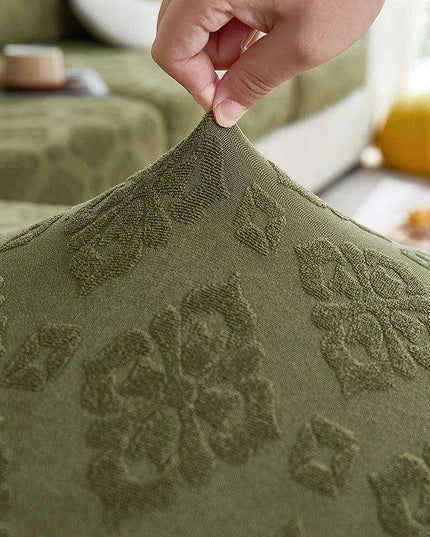 Svetanya Stretchable Jacquard Sofa Slipcover - Washable and Removable Furniture Protector