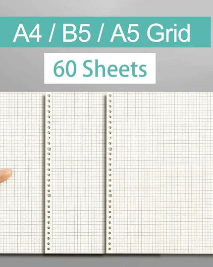 Transparent Loose Leaf Journal Binder for Seamless Organization