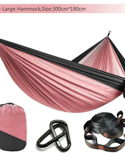 Zowee Ultimate Adventure Hammock Set with Tree Straps & Heavy-Duty Carabiners | Ultra-Durable Parachute Nylon