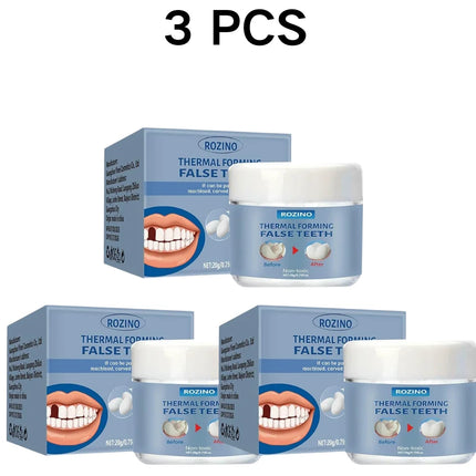 Sanwu Moldable False Teeth Kit - Temporary Tooth Filling & Whitening