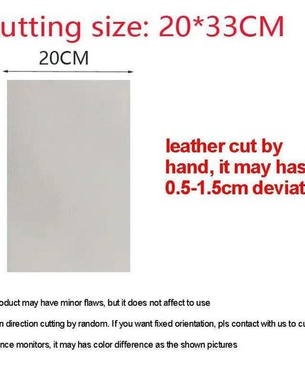 Premium Cartoon-Themed Faux Leather Crafting Kit with Waterproof PVC - Artisan's Treasures