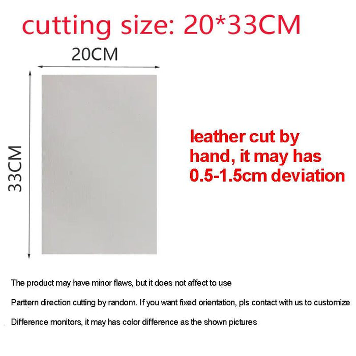Luxurious Waterproof Faux Leather Sheets for Creative DIY Projects