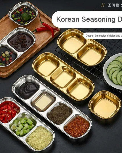 Elegant Stainless Steel Condiment Serving Set for Entertaining and BBQ Gatherings