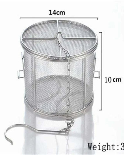 Flavor Infusion Made Easy: Stainless Steel Cooking Bag for Gourmet Meals