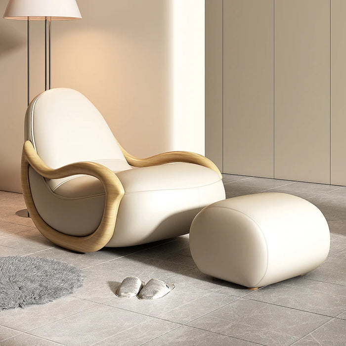 Modern Leather Recliner Chair for Living Room and Gaming Area