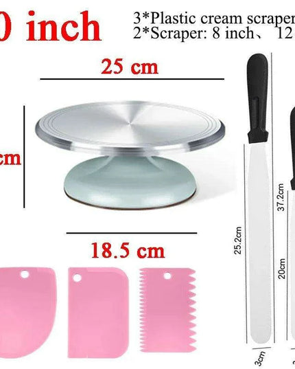 Professional Baker's Essential 10" Cake Decorating Turntable