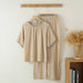 Summer Collection Short Sleeve Cotton Pajama Set for Women - O-Neck Nightwear Set