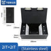 Interchangeable Stainless Steel Floor Socket with Custom Modular Design