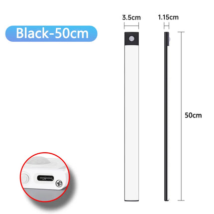 Motion Sensor USB Rechargeable LED Night Light | Under Cabinet & Closet Lamp