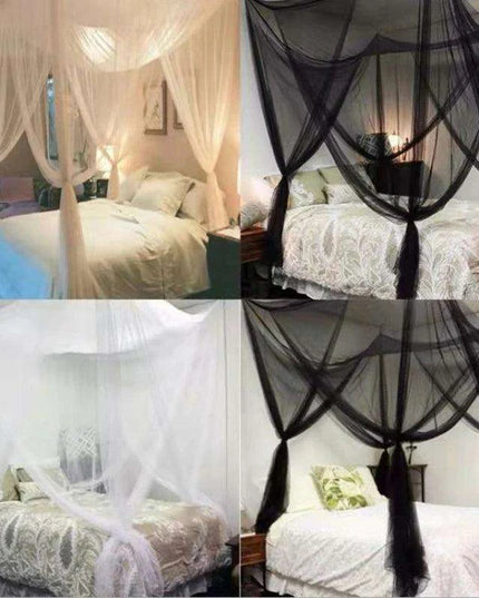 Chic European-Style Spacious Four-Door Mosquito Netting Set