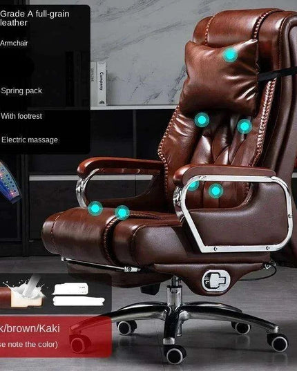 Executive Luxury Leather Office Chair for Unmatched Comfort