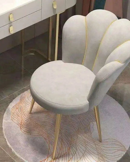 Scandinavian Chic Vanity Chair