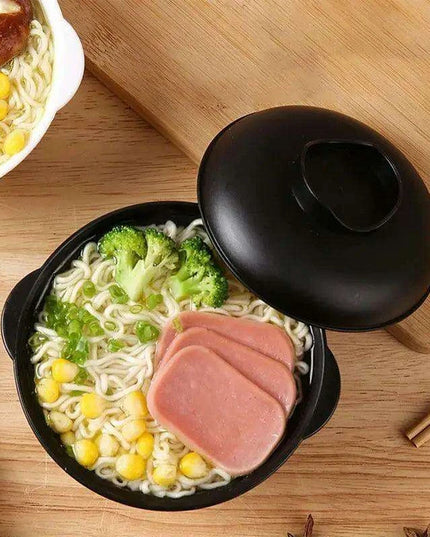 Microwave Ramen Bowl with Lid - Your Ultimate Noodle Cooking Solution