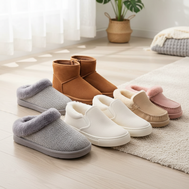 Cloud Insole Plush Rabbit Fur Insoles - Warm, Soft, Breathable