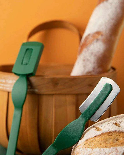 Precision French Bread Slicing Knife: Comfortable Ergonomic Cutter for Perfect Cuts