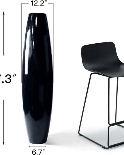 Modern Elegance Extra Large Ceramic Floor Vase for Chic Home Interiors