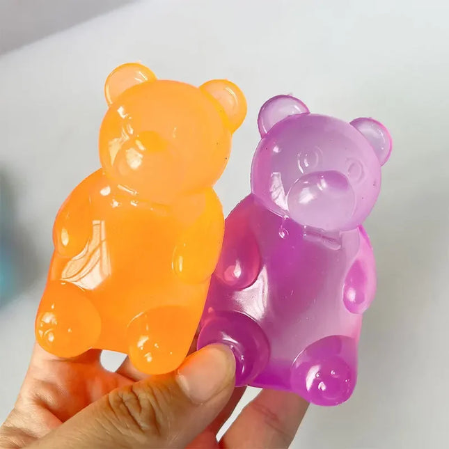 Cute Bear Maltose Squeeze Toy — Sensory Stress Relief Doll