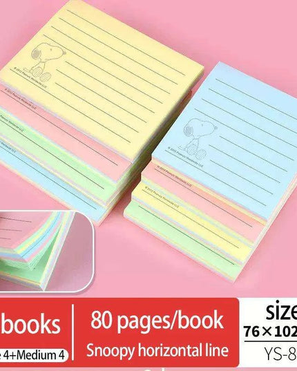 Colorful Kawaii Sticky Notes - Fun and Functional Memo Stickers for a Cheerful Workspace