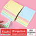 Whimsical Cartoon Sticky Notes - Colorful Set for a Happy Workspace