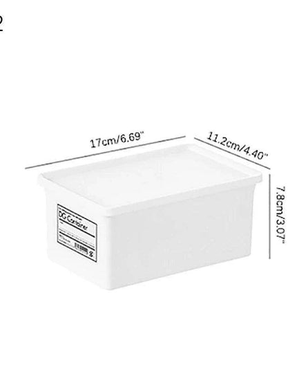 Laundry Essentials Organizer Box with Flip Lid - Keep Your Laundry Supplies Neatly Arranged