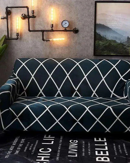 Colorful Stretchy Sofa Slipcovers for Loveseats and Sectionals