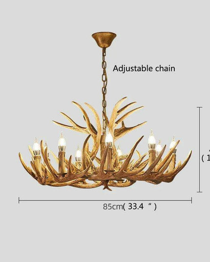 OUTELA Elegant Nordic LED Chandelier for Stylish Dining and Hallway Lighting