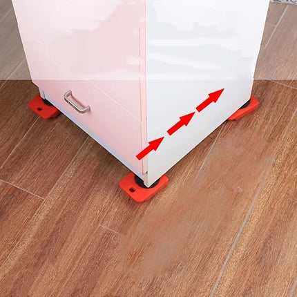 2-Piece Heavy-Duty Furniture Mover Set — Scratch-Free Multi-Surface Glides