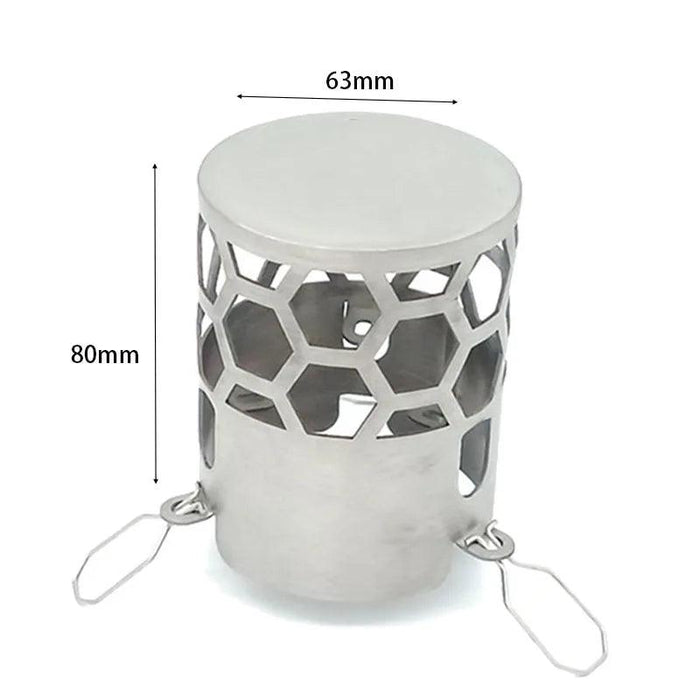 Stainless Steel Chimney Spark Guard and Rain Shield for Wood Stoves