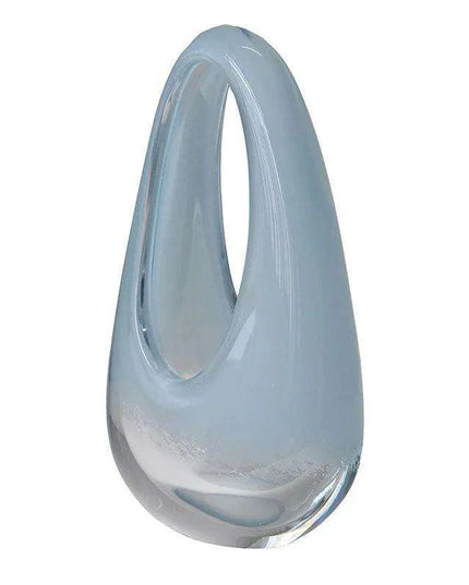 Chic Stained Glass Handbag Vase for Elegant Home Decor