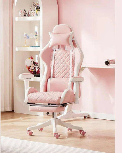 Diamond Leather Gaming Chair for Streamers and Gamers