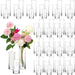 Exquisite Set of 36 Glass Vases - Chic Transparent Vessels for Elegant Decor and Floral Displays