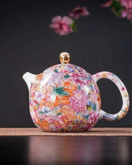 Artisanal Sheep Fat Jade Porcelain Tea Set - Exquisite Kung Fu Collection