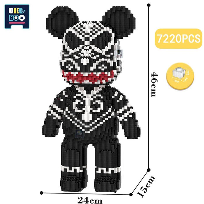 Adorable Bear Cub Building Block Set with Easy Storage - Inspire Creativity and Learning