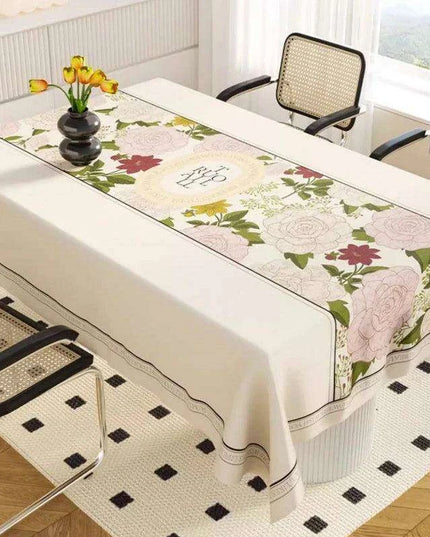 Stylish Heat-Resistant PVC Table Protector with Superior Insulation Technology