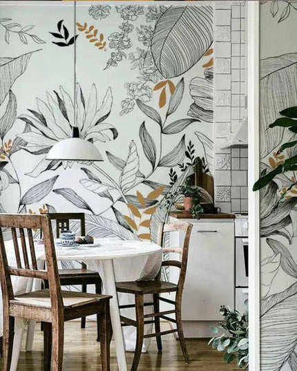 Tropical Dreamscape Abstract Wallpaper Mural