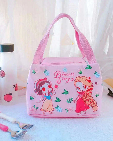 Sanrio Character Cozy Lunch Bag - Cute Insulated Tote Featuring Keroppi, My Melody & Badtz Maru for School and Office