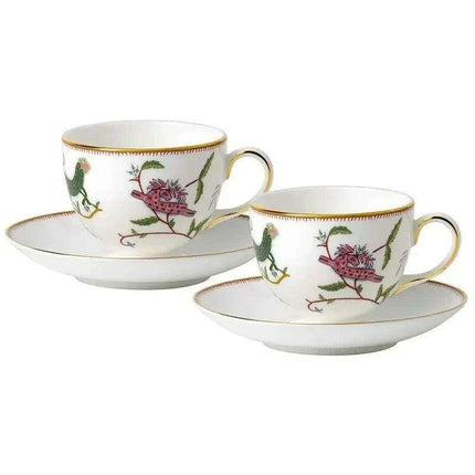Timeless Nordic Charm Tea Set - Exquisite Bone China Kitchenware for Elegant Gatherings
