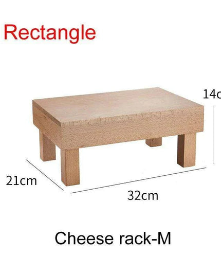 Charming Vintage Wooden Multi-Tier Treat and Snack Display Rack for Events and Celebrations