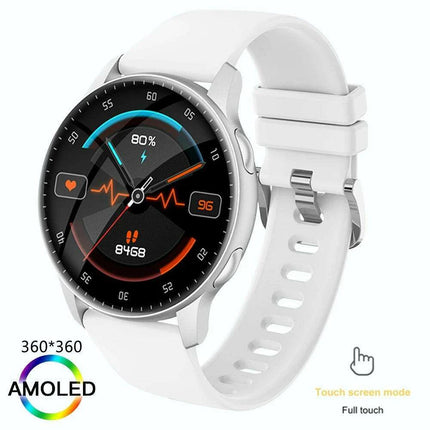 Stylish Women's Fitness Smartwatch with Multi-Function Features and Health Monitoring