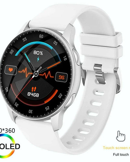 Stylish Women's Fitness Smartwatch with Multi-Function Features and Health Monitoring