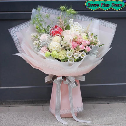 20 Sheets Waterproof Flower Wrapping Paper for Bouquets and Gifts hmhigh-quality-20sheets-waterproof-plastic-flower-wrapping-paper-for-bouquets-and-gift-presentationhm