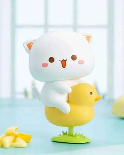 Mitao Enchanted Lucky Cat Surprise Boxes - Charming Collectible Figurines for Whimsical Home Decor