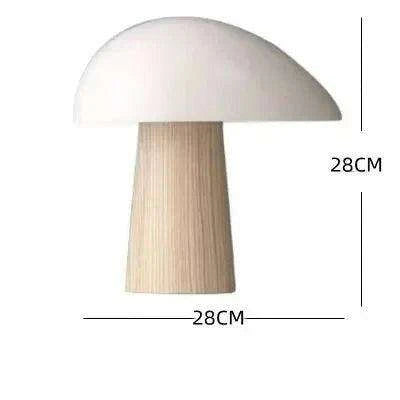 Sleek Contemporary Mushroom LED Table Lamp - Perfect for Home and Office Use - Comes with 1-Year Warranty